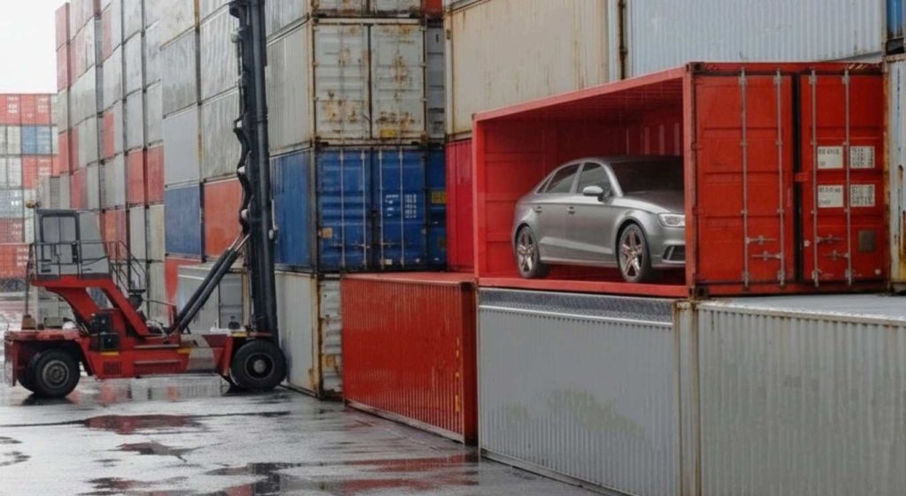 container-car-shipping